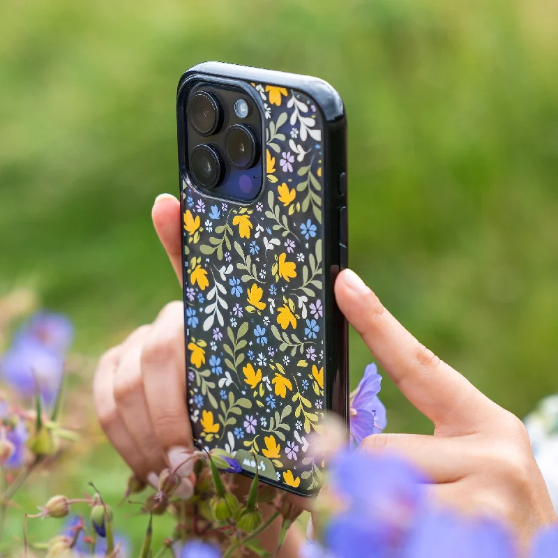 Flowers Printed Phone Case – Ditsy Multicolour - Clarity