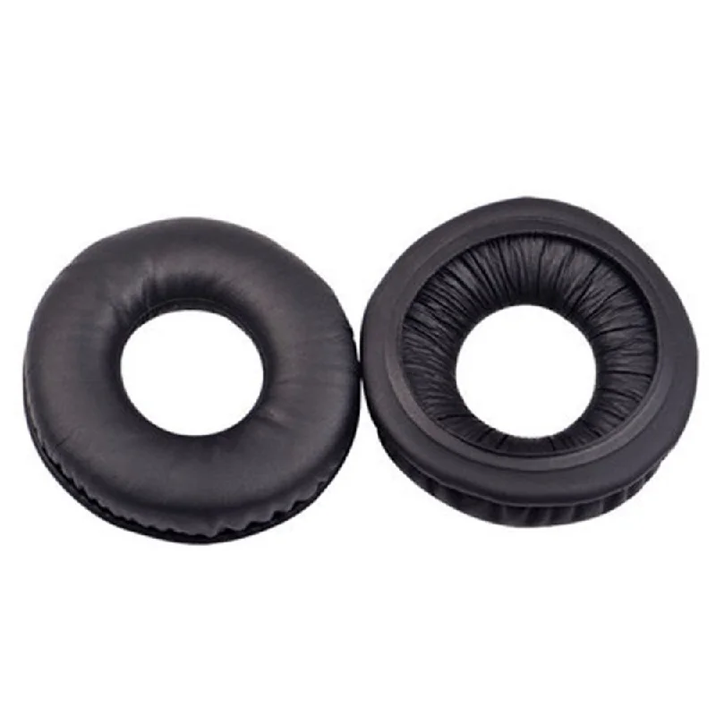 1 Pair Sony WH-ZX330 / WH-ZX100 / WH-CH500 leather ear cushion pad - Black