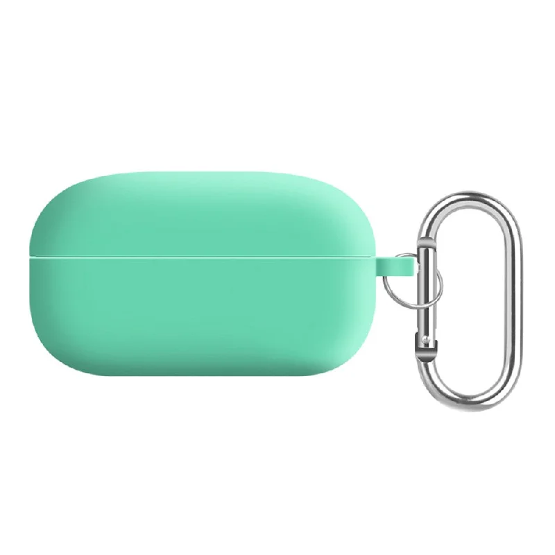 Samsung Galaxy Buds2 Pro / Buds Pro / Live  silicone cover with keychain - Spearmint Green