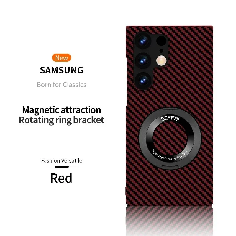 Wine red / For Samsung Galaxy S24 Ultra